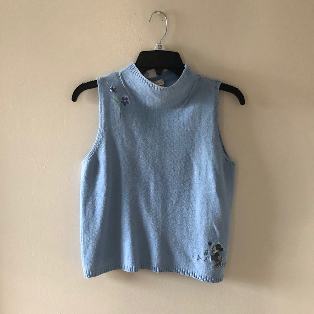 Vintage Disney knit sleeveless shirt